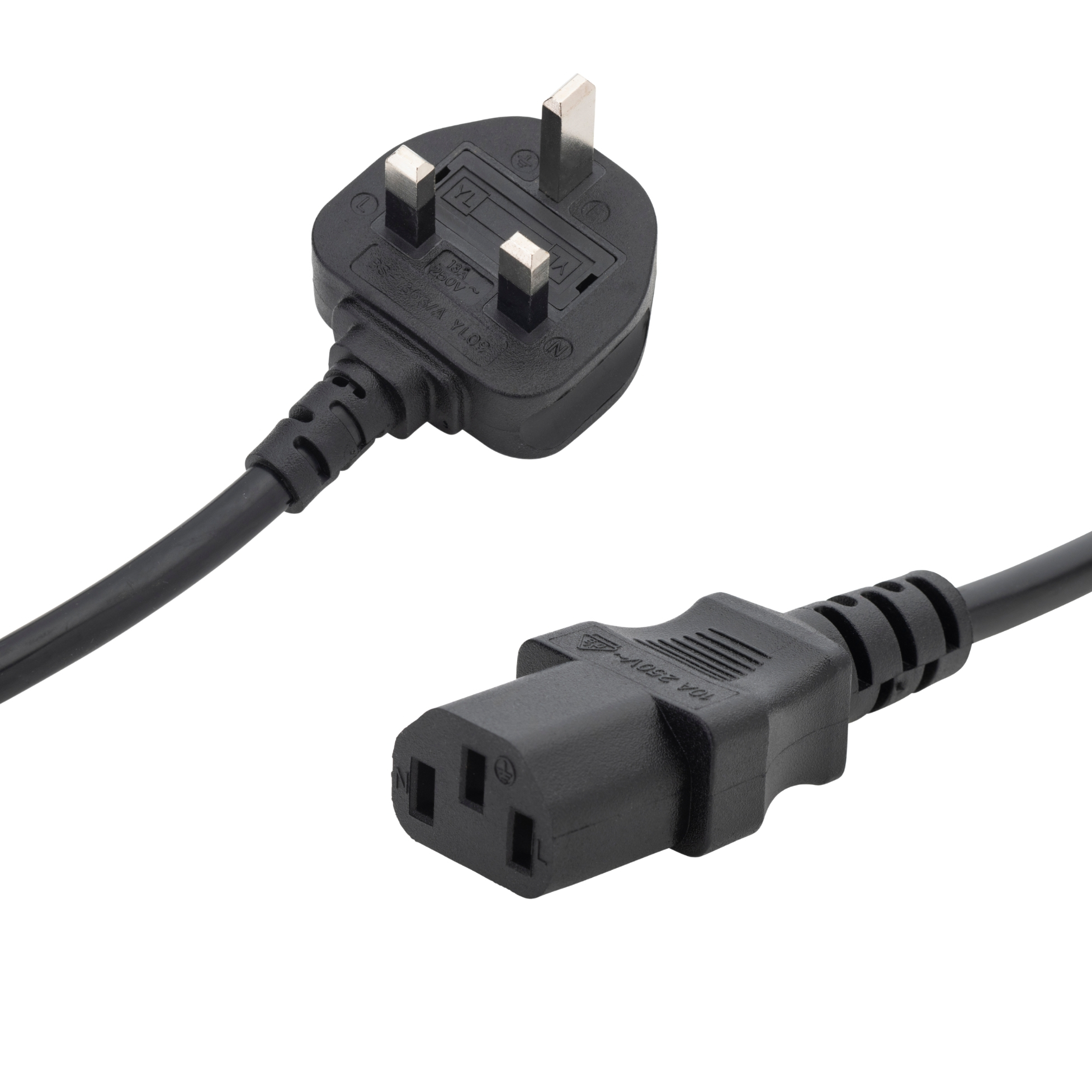 Connektgear 10M Uk Mains Power Cable - Uk Plug To C13 Socket