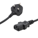 connektgear 5m UK Mains Power Cable - UK Plug to C13 Socket