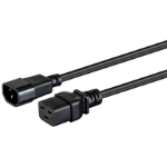 Monoprice 40041 power cable Black 35.4" (0.9 m) C14 coupler C19 coupler