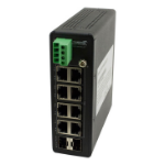 Lantronix SISTP1040-382-LRT network switch Unmanaged L2 Gigabit Ethernet (10/100/1000) Power over Ethernet (PoE)