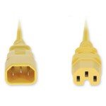 AddOn Networks ADD-C142C15H14G6FYW power cable Yellow 70.9" (1.8 m) C14 coupler C15 coupler