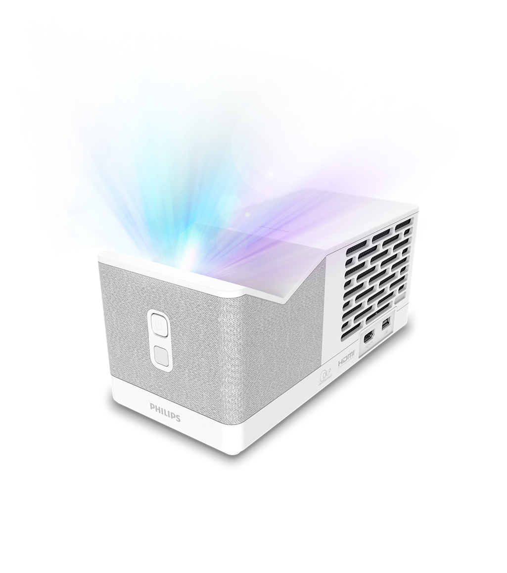 Philips Screeneo UL5 Smart Ultra short throw projector 550 ANSI lumens DLP 1080p (1920x1080) Grey, White