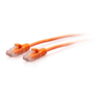 C2G 2.1m Cat6a Snagless Unshielded (UTP) Slim Ethernet Patch Cable - Orange