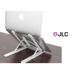 JLC Adjustable Foldable Laptop Riser - Black