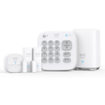 Eufy Security 5 - Piece Home Alarm Kit, Home Security System, Keypad, Motion Sensor, 2 Entry Sensors, Home Alarm System, Control From the App, Links with eufyCam