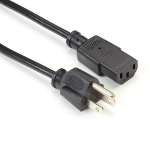 Black Box EPXR12 power cable 118.1" (3 m) NEMA 5-15P C13 coupler