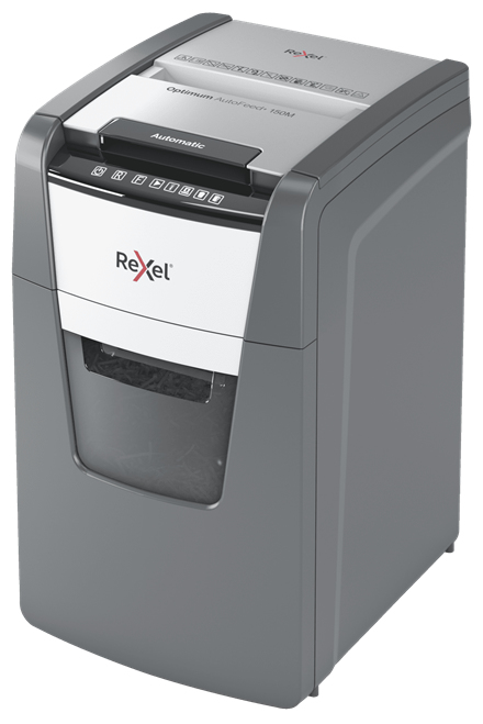 Rexel Optimum AutoFeed+ 150M Micro-Cut P-5 Shredder 2020150M