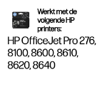 HP 950XL originele high-capacity zwarte inktcartridge