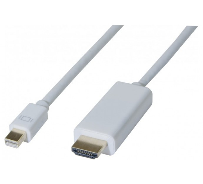 Image of Hypertec 128418-HY video cable adapter 2 m Mini DisplayPort HDMI White