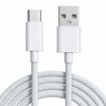 JLC TR52 Braided Type C (Male) to USB A (Male) Cable 2M