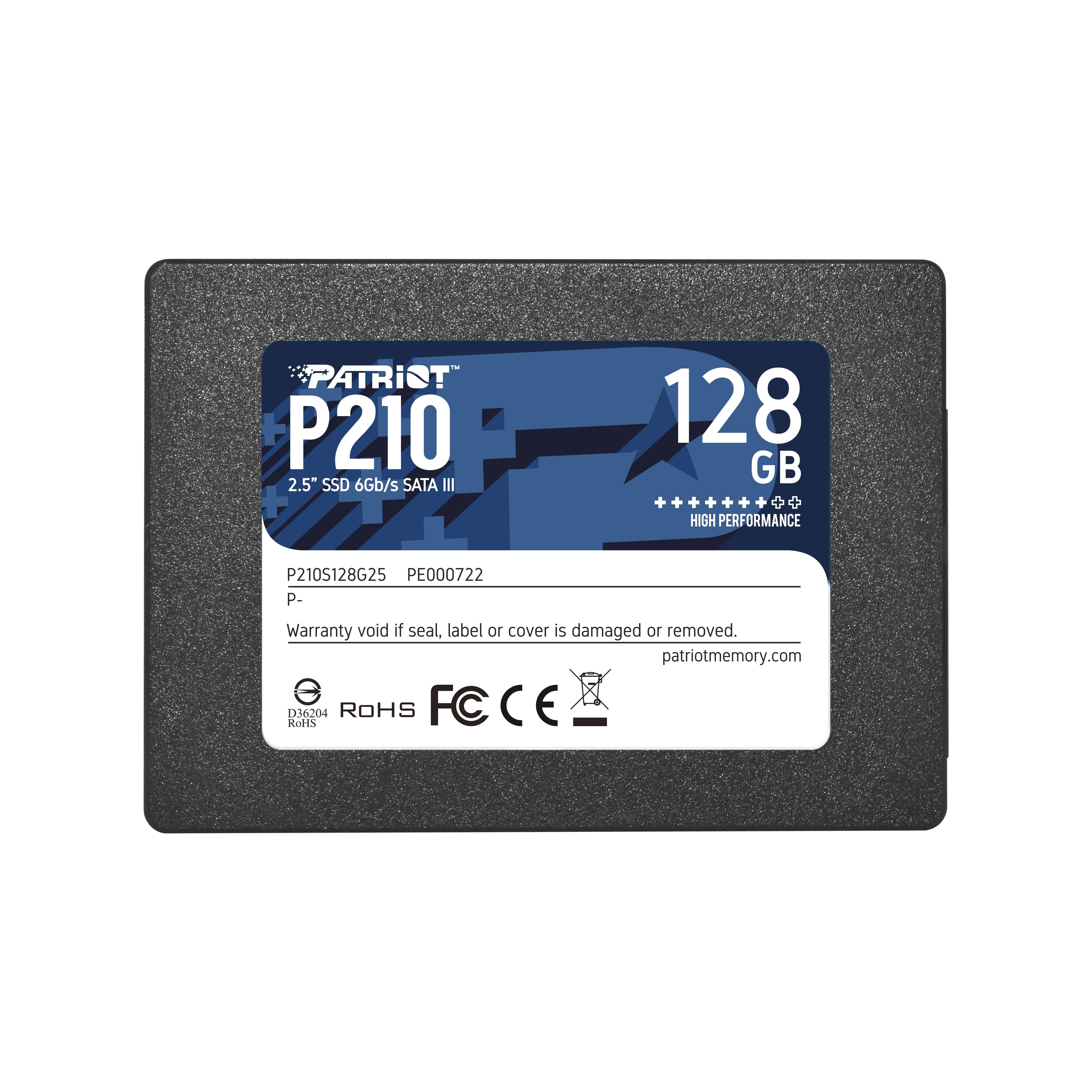 Image of Patriot Memory P210 2.5" 128 GB Serial ATA III