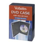Verbatim DVD Case 1 discs Black