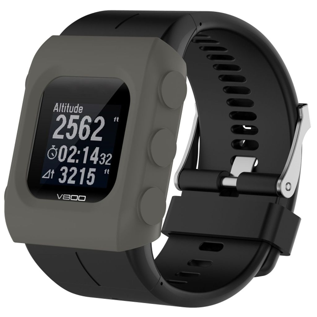 EU Product - V800 Silicone protective watch case - Gray thumbnail