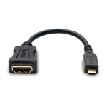 Tripp Lite P142-06N-MICRO video cable adapter 6" (0.152 m) Micro HDMI HDMI Black