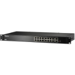 IDIS DH-2018P network switch Gigabit Ethernet (10/100/1000) Power over Ethernet (PoE) Black