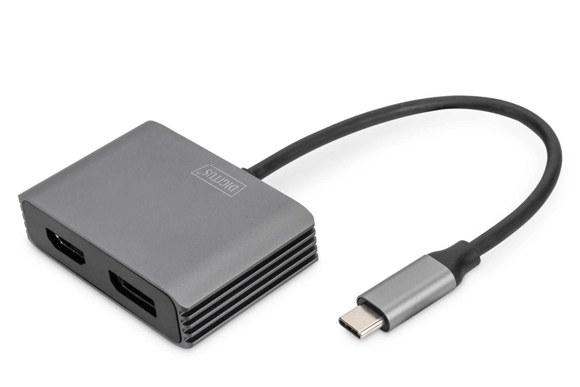 Digitus USB Type-C™ 4K 2-in-1 DisplayPort + HDMI Graphics Adapter