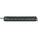 Brennenstuhl Primera-Line Black 8 AC outlet(s) 2 m