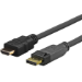 Vivolink PRODPHDMI4K1.5 video cable adapter 1.5 m DisplayPort HDMI Black