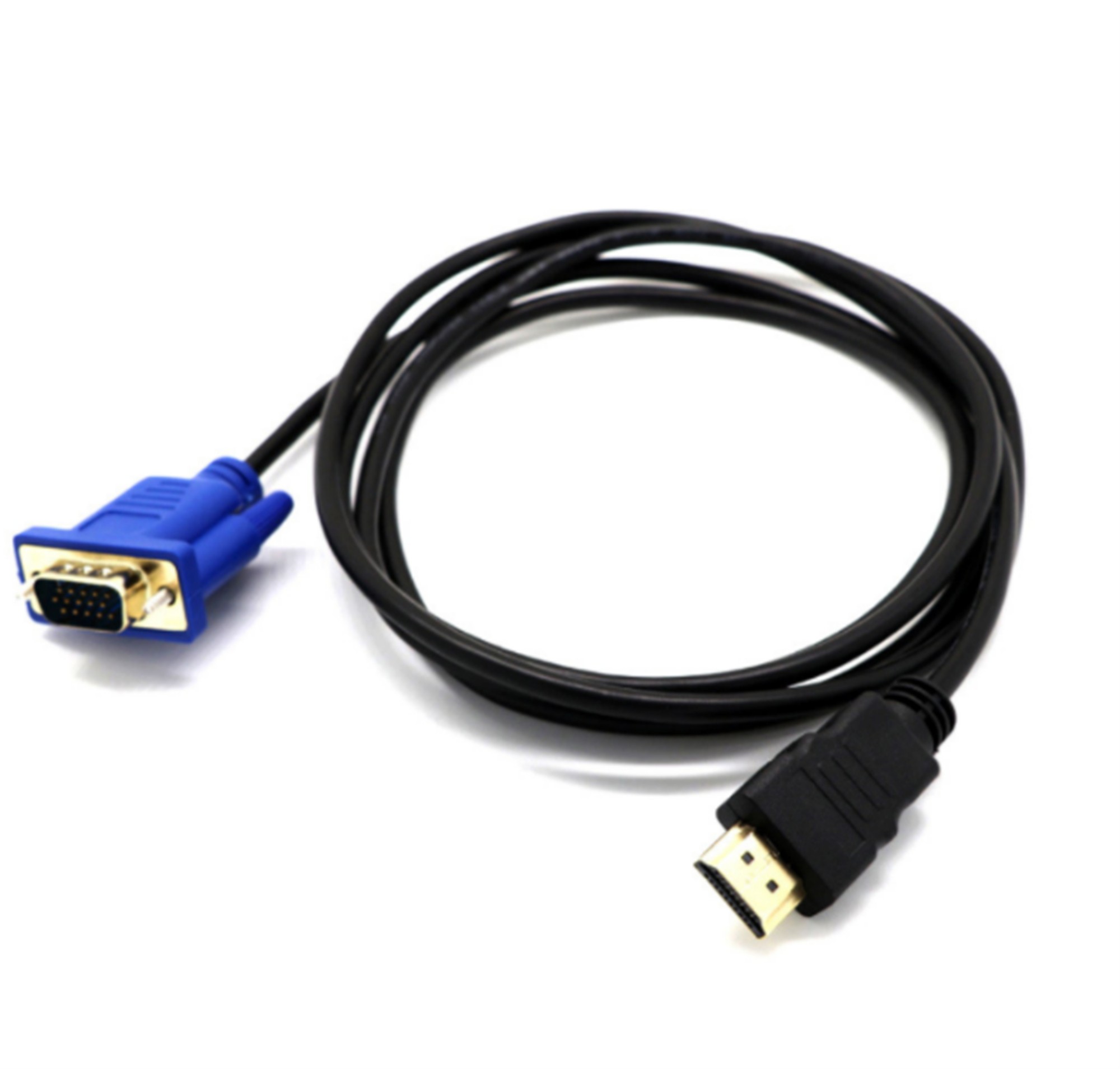 JLC HDMI (Male) to VGA (Male) Cable - 1M - Black/Blue