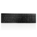 Accuratus KYBAC301-BTBK-AR Tastatur Universal RF Wireless + Bluetooth QWERTY Arabisch, UK Englisch Schwarz
