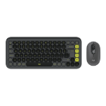 Logitech 920-013140 toetsenbord Inclusief muis Universeel Bluetooth QWERTY US International Grafiet