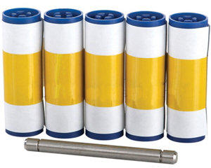 Image of MAGICARD 3633-0054 Printer Cleaning Roller Kit (Pack of 5)