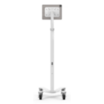 Compulocks Universal Invisible Mount Medical Rolling Cart White