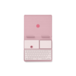 Logitech 920-011284 mobile device keyboard QWERTY English Bluetooth Pink