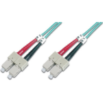 Moxa 51265 fibre optic cable 2x ST OM1 Teal