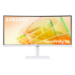 Samsung LS34C650TAU Computer Monitor 86.4 cm (34") 3440 x 1440 pixels 4K Ultra HD LED White