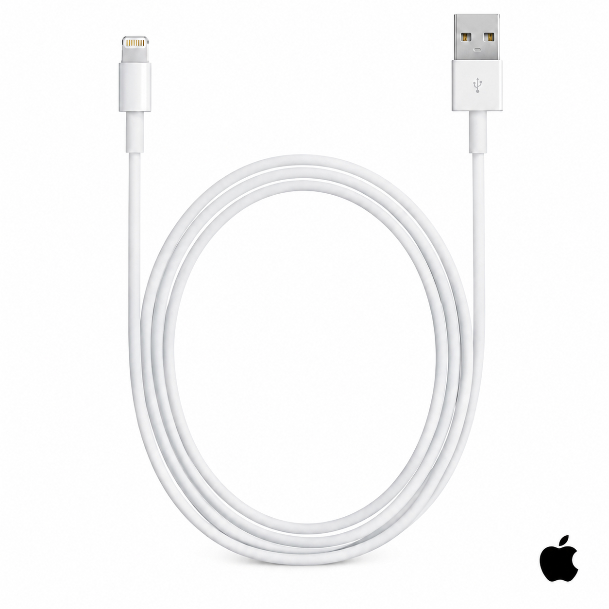Apple USB Male to Lightning Male Cable 1M White thumbnail