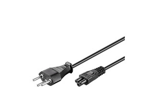 Image of Microconnect PE160818 power cable Black 1.8 m Power plug type J C5...