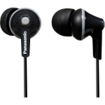 Panasonic RP-HJE125E-K headphones/headset Wired In-ear Music Black