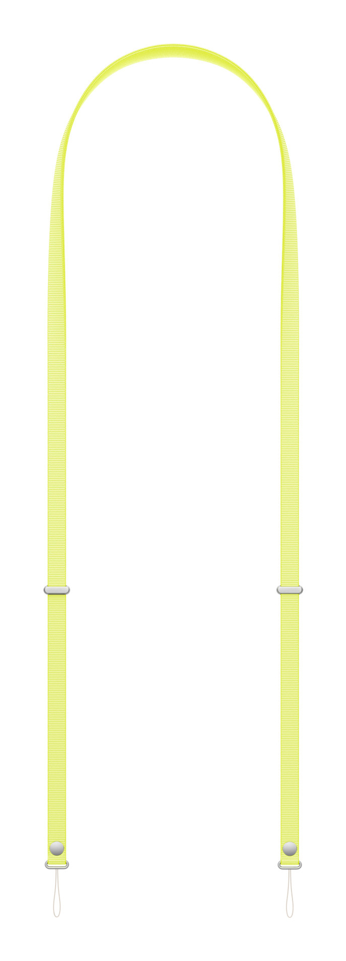 Apple Crossbody Strap - Neon Yellow