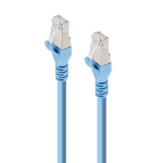 ALOGIC 1m Blue Shielded CAT6A LSZH Network Cable