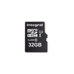Integral 32GB MICRO SD CARD MICROSDHC CL10 UHS 1 U1 90 MB/S + ADAPTER