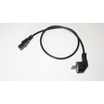 Wantec 7903 electriciteitssnoer Zwart 0,75 m CEE7/7 IEC C13