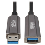 Tripp Lite U330F-50M-G1 USB cable 1968.5" (50 m) USB 3.2 Gen 1 (3.1 Gen 1) USB A Black, Gray