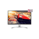 LG 27UL500P-W 27″ 4K UHD MONITOR HDMIx2, DP 5ms SILVER LG