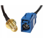 DeLOCK 88581 coaxial cable 0.2 m Black