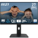 MSI Pro MP275QPG 27 Inch Monitor, QHD (2560 x 1440), 100Hz, IPS, 1ms, 2x HDMI 2.0b, 1x DP 1.2a output, Built-in Speakers, Anti-Glare, Anti-Flicker, Less Blue light, TÜV Certified, VESA, Kensington, 4-way adjustable stand, Black
