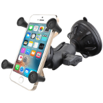 RAM Mounts X-Grip Phone Mount with Twist-Lock Low Profile Suction Base