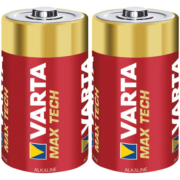 4714101402 VARTA Batterie C (LR14) 1.5V *Varta* Max Tech - 2-Pack