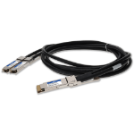 AddOn Networks ADD-Q4AR2Q56MX-P2-5M InfiniBand/fibre optic cable 98.4" (2.5 m) QSFP-DD 2x QSFP56 DAC Black