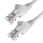 DP Building Systems 31-0005W 0.5m Cat6 U/UTP (UTP) White networking cable