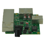 Brainboxes SW-108 network switch Unmanaged L2 Fast Ethernet (10/100) Embedded Green
