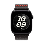 Apple 46mm Midnight Black Nike Sport Loop