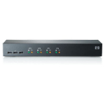 HPE AF611A KVM switch Rack mounting Black