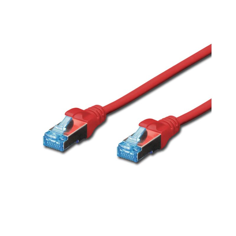 Image of Digitus 5M CAT.5e STP PATCH CBL. - RED