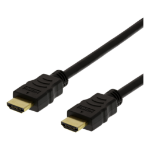 Deltaco HDMI-1040D-FLEX HDMI cable 4 m HDMI Type A (Standard) Black
